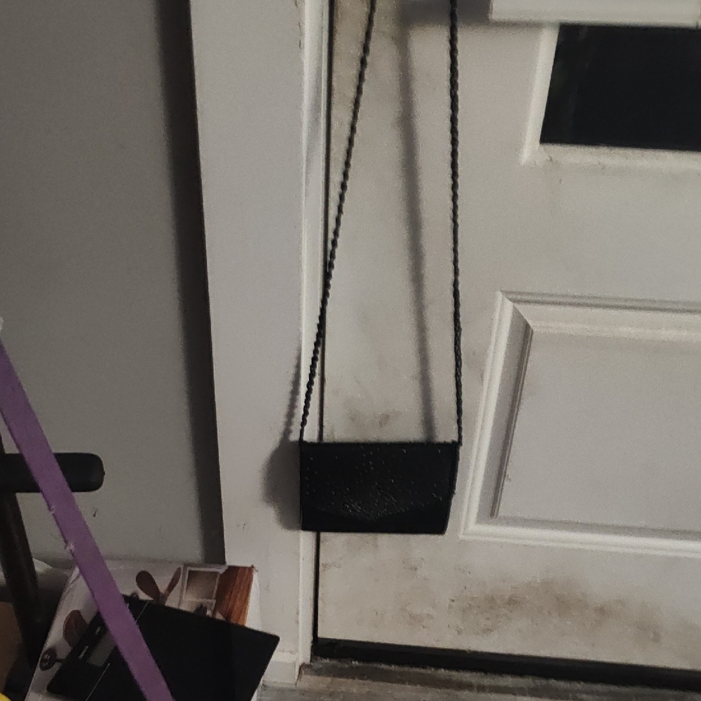 Black Beaded Evening Bag